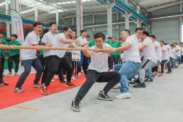 九州ku酷游智能举行21周年庆祝表扬会暨趣味运动会