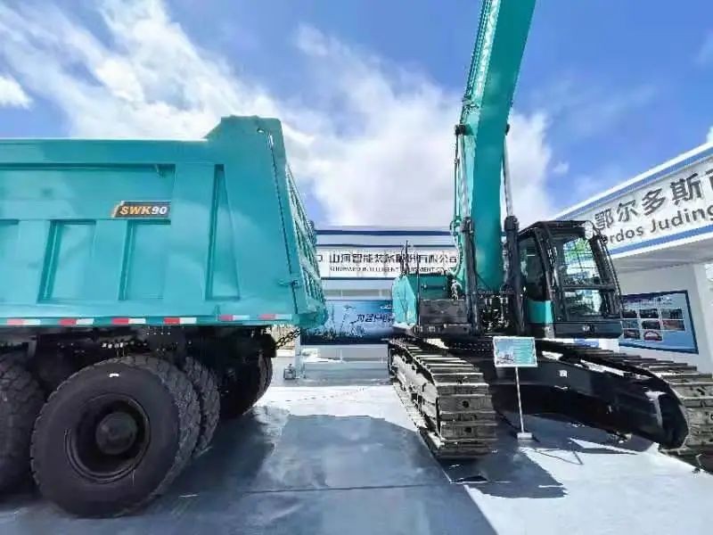 九州ku酷游智能绿巨人闪亮登场鄂尔多斯国际煤博会