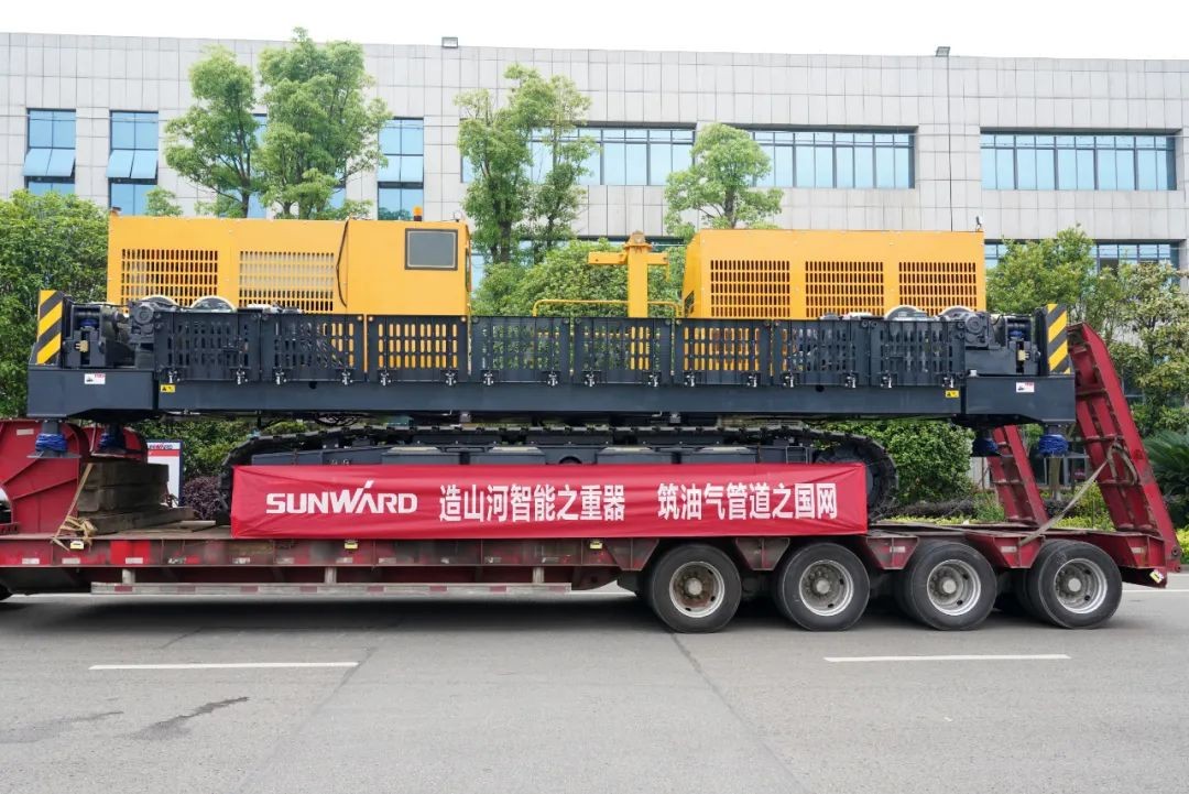 九州ku酷游智能天下首台套油气管道装备发往国家重点工程
