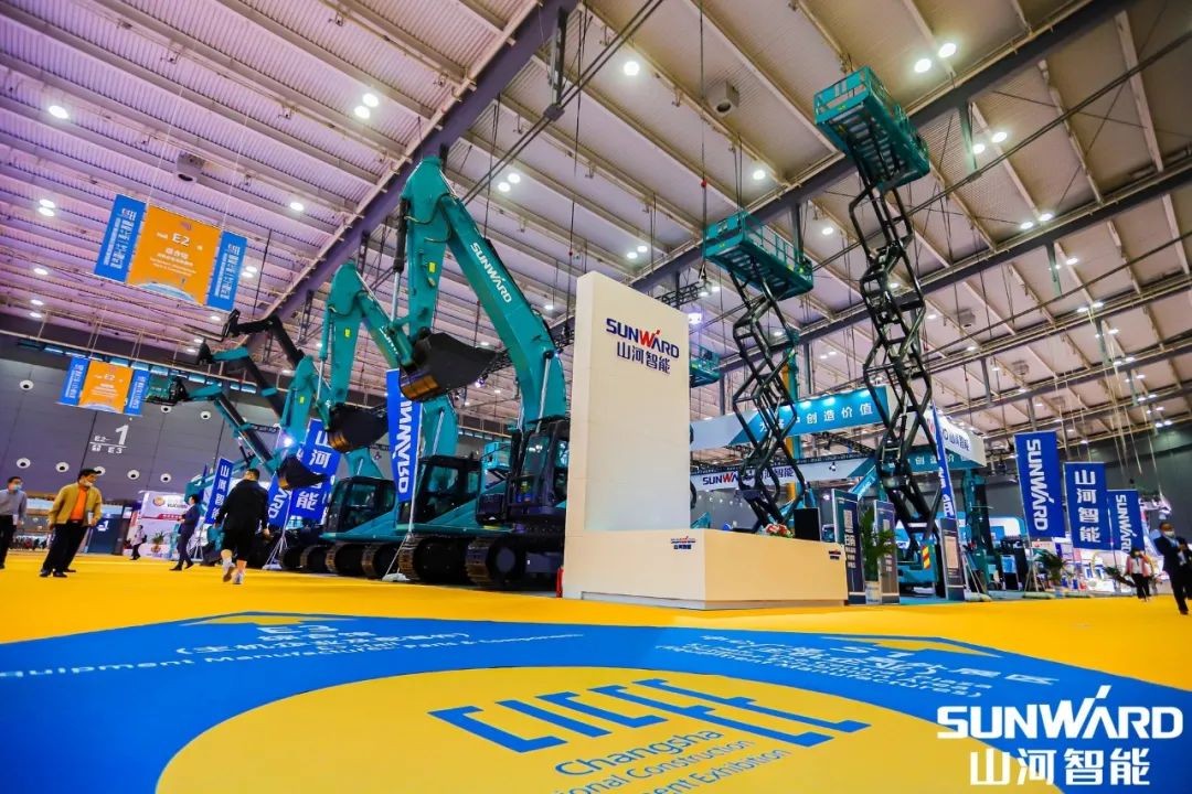 “九州ku酷游绿”亮相长沙国际工程机械展，，50余款产品尽显九州ku酷游智能立异实力