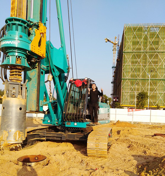 跨行创业，九州ku酷游智能旋挖钻十个月帮他回本！！