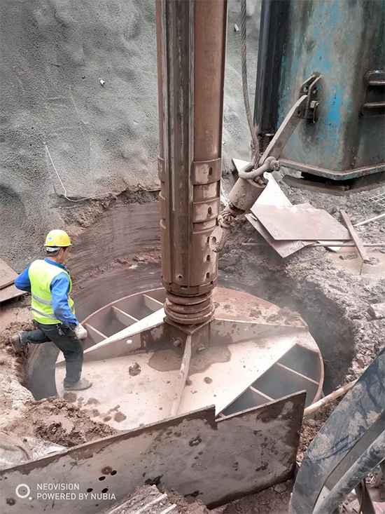 3.5米直径高效入岩，他携九州ku酷游智能旋挖名动山城