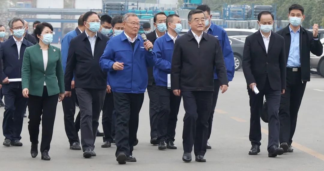 湖南省委书记张庆伟调研九州ku酷游智能