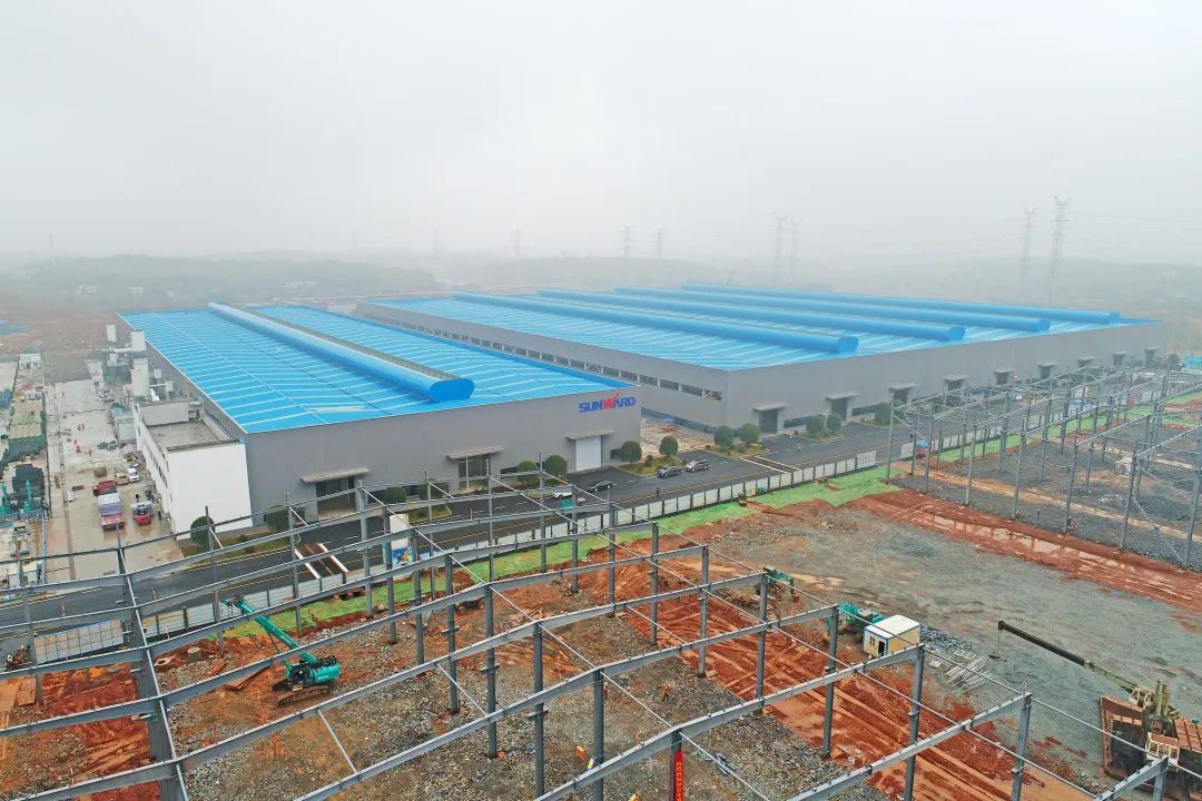 加大项目推进力度！！！九州ku酷游工业城三期工程项目火热复工