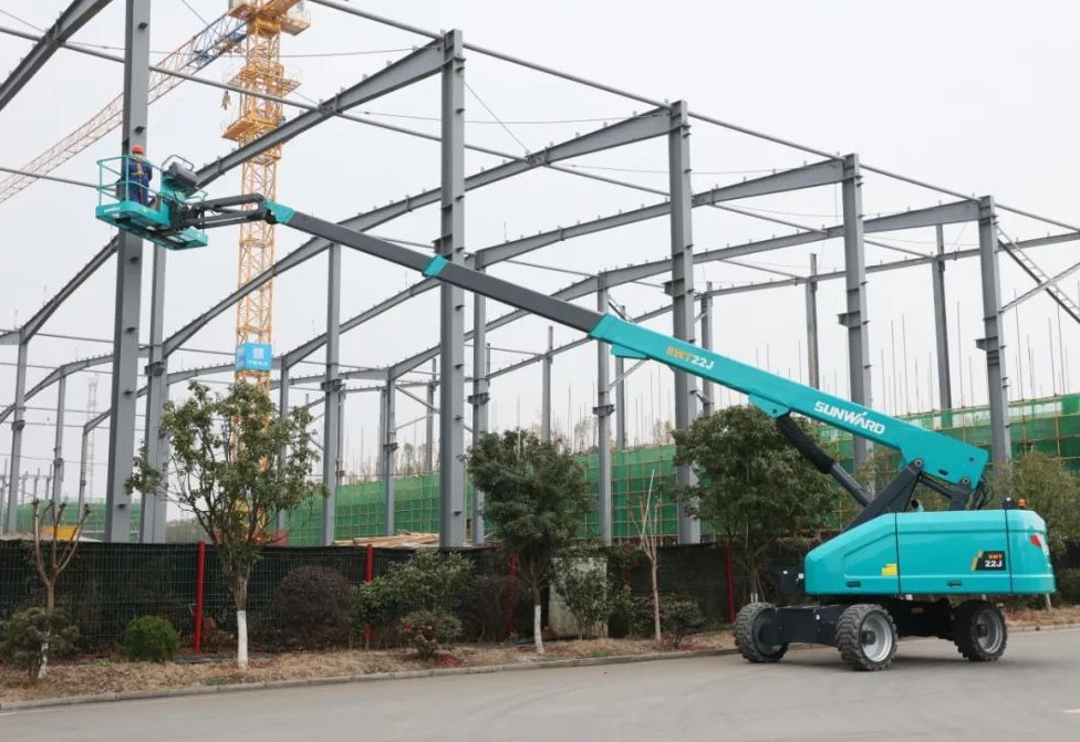 勇闯蓝海！！！九州ku酷游智能两款臂式高空作业平台正式“出道”