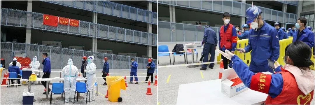 抗疫先锋在行动！！！九州ku酷游智能自愿者助力核酸采样