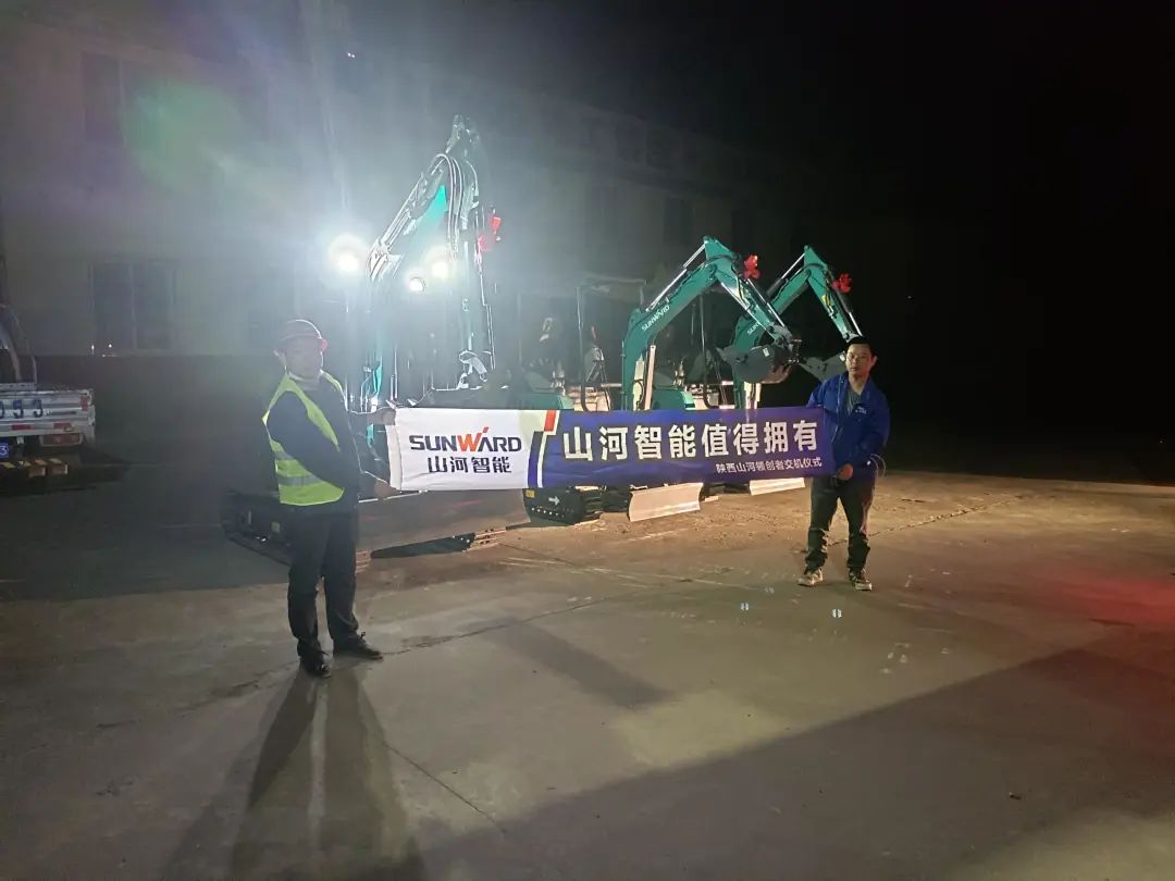 好服务、好装备！九州ku酷游智能挖掘机再获客户追加订单