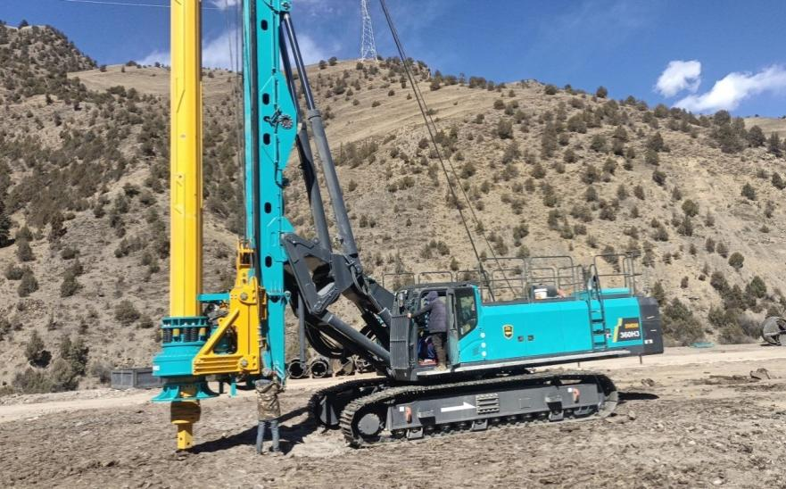 决战“天下之巅”！九州ku酷游智能旋挖钻机实力助建川藏铁路