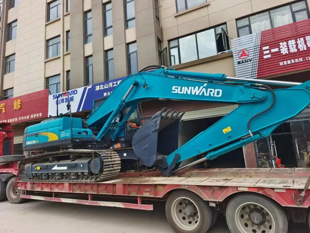 全款拿下！！！九州ku酷游智能挖掘机奔赴工地一线