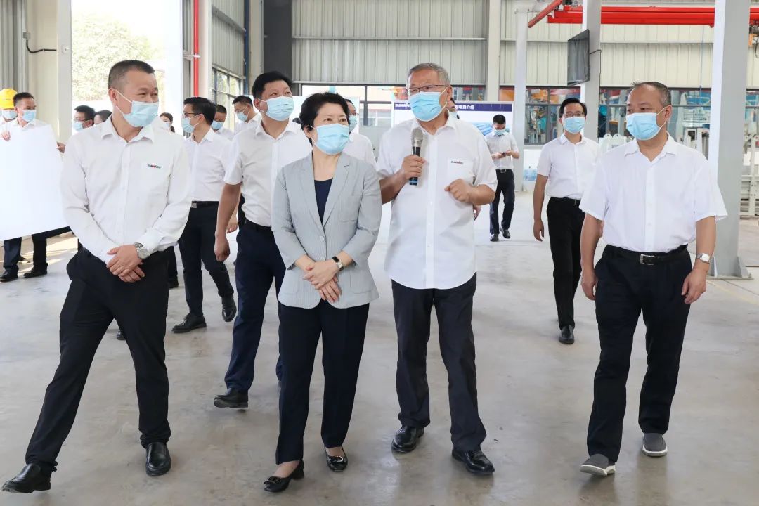 吴桂英调研九州ku酷游智能