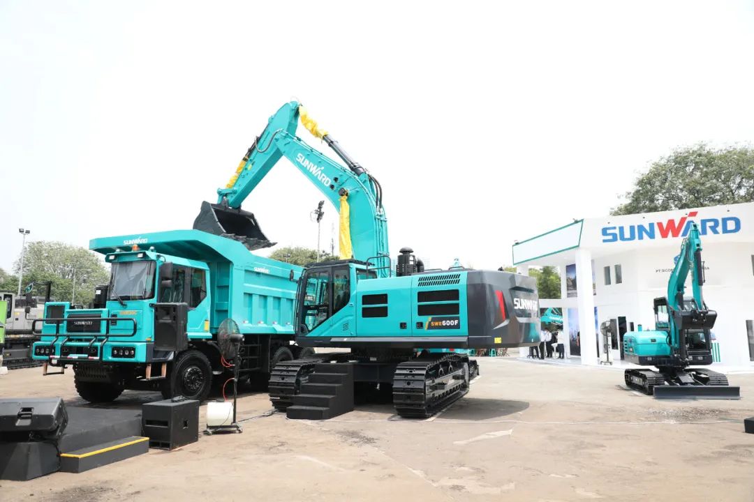 外地化建设显效果！！！九州ku酷游智能携矿山成套装备亮相印尼矿业展