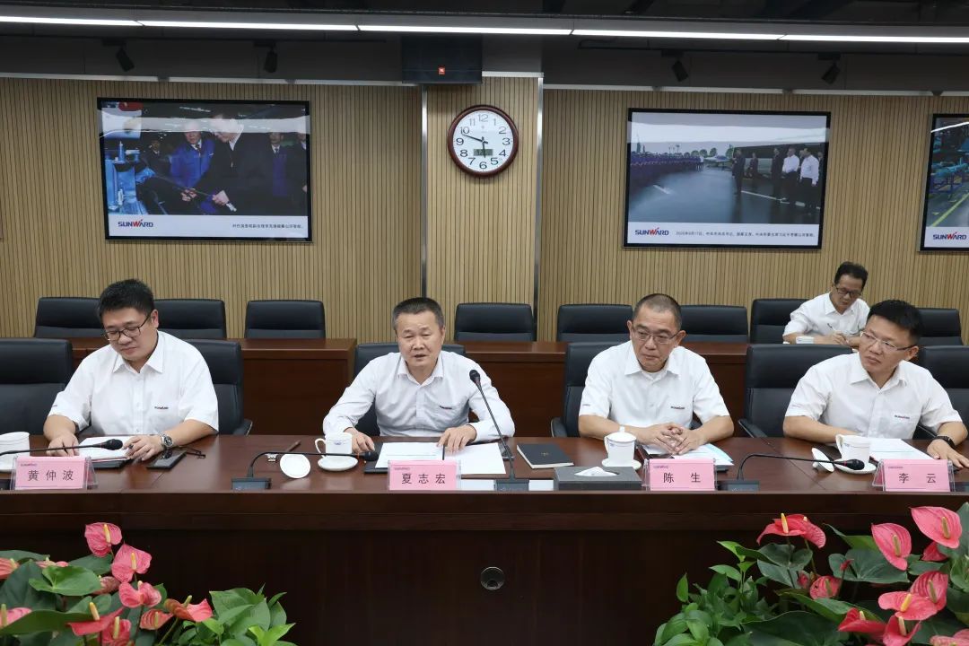 广州工控副总司理张劲泉调研九州ku酷游智能