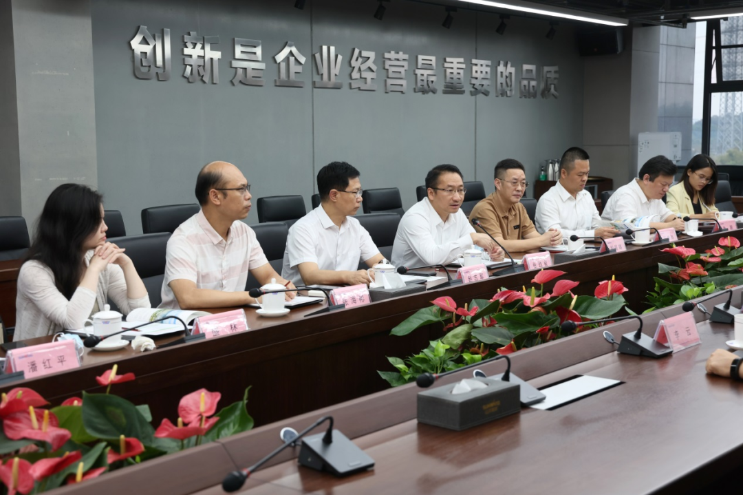 广州工控副总司理张劲泉调研九州ku酷游智能