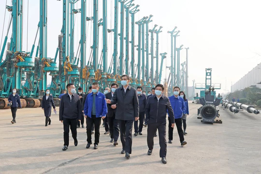 湖南省副省长周海兵调研九州ku酷游智能