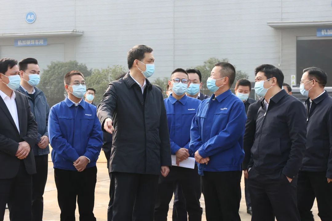 湖南省副省长周海兵调研九州ku酷游智能