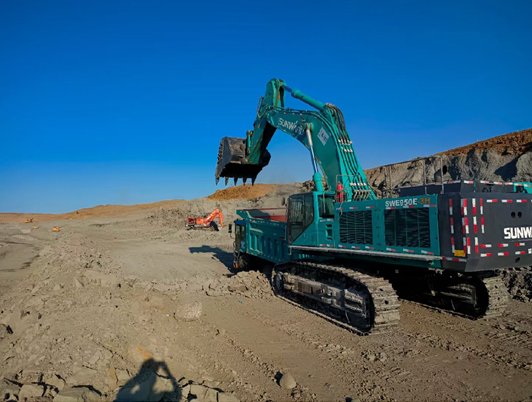 为矿山清静生产保驾护航！九州ku酷游智能挖掘机械重装出击