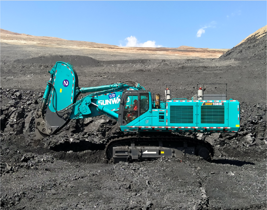 为矿山清静生产保驾护航！九州ku酷游智能挖掘机械重装出击