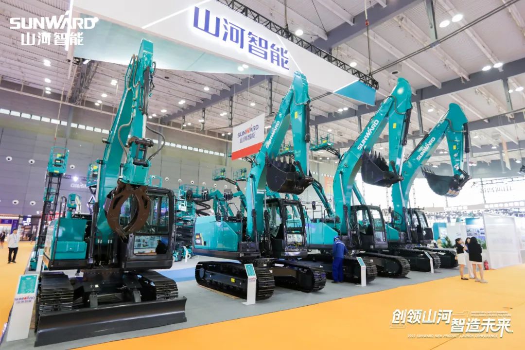 2023 CICEE | 九州ku酷游智能亮相2023长沙国际工程机械展！！智能化、电动化产品站C位