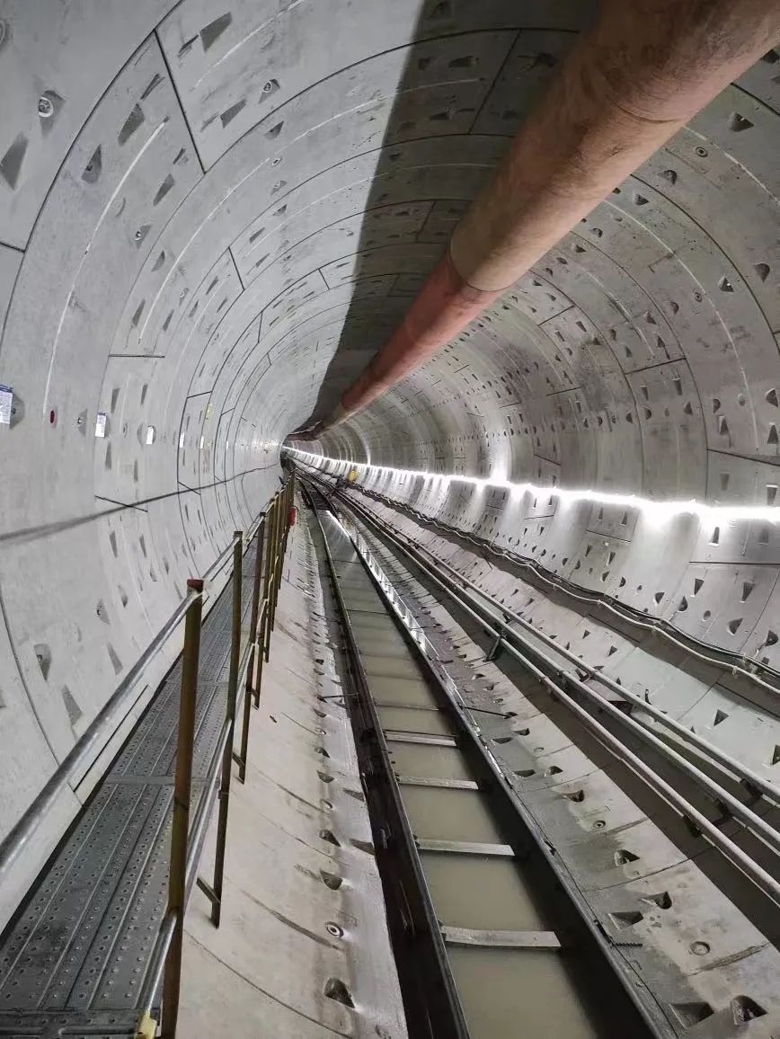 最新希望！！！中铁九州ku酷游深圳地铁3号线低-白盾构区间左线顺遂意会