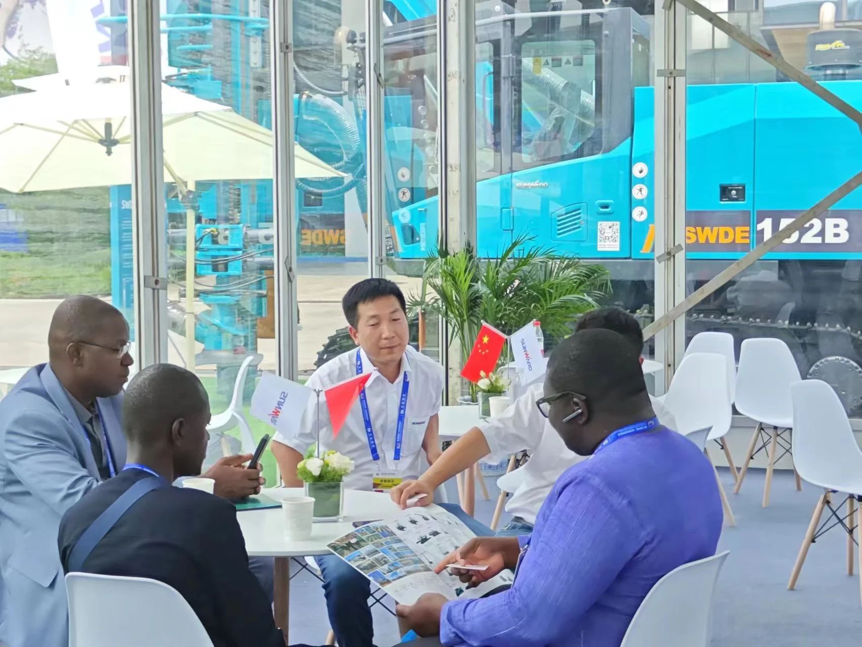 逐梦非洲，，，携手偕行！九州ku酷游智能亮相第三届中非经贸博览会