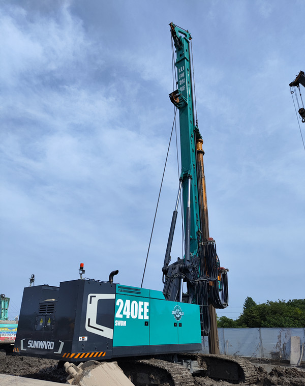 出道即巅峰！九州ku酷游智能增程式电动旋挖钻机硬核给“利”