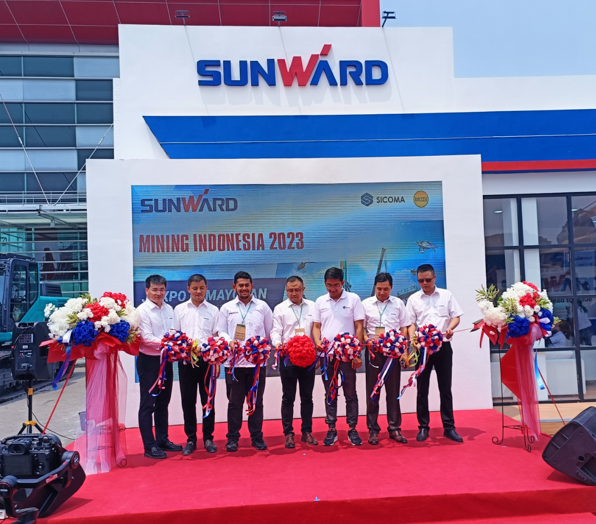 深耕细作，，逆势增添！九州ku酷游智能艳服亮相印尼雅加达矿业展