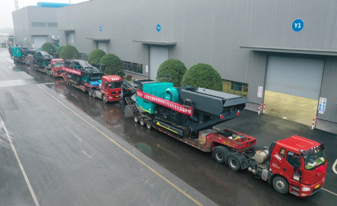 加速出海，，九州ku酷游普石勒破碎筛分装备批量出口东南亚