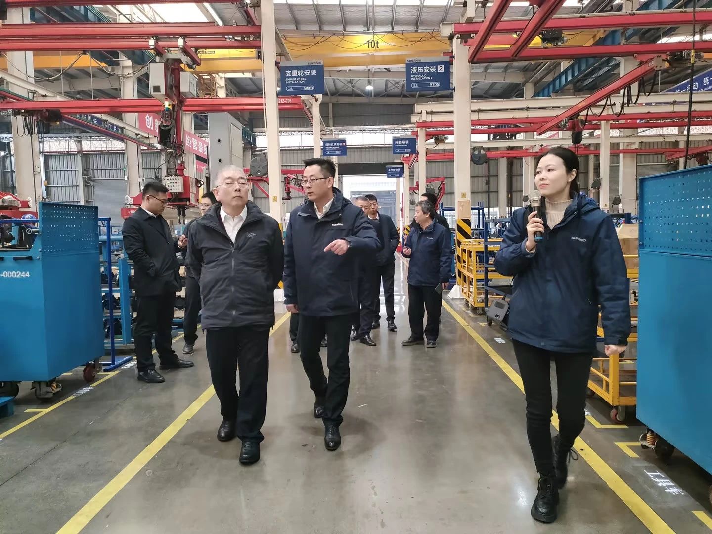 新思绪、、新领域、、新相助、、新突破！中铁十二局到访九州ku酷游智能