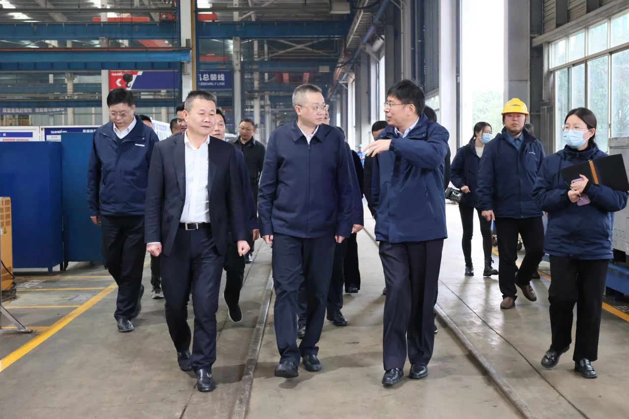 长沙市人民政府副市长康镇麟调研九州ku酷游智能