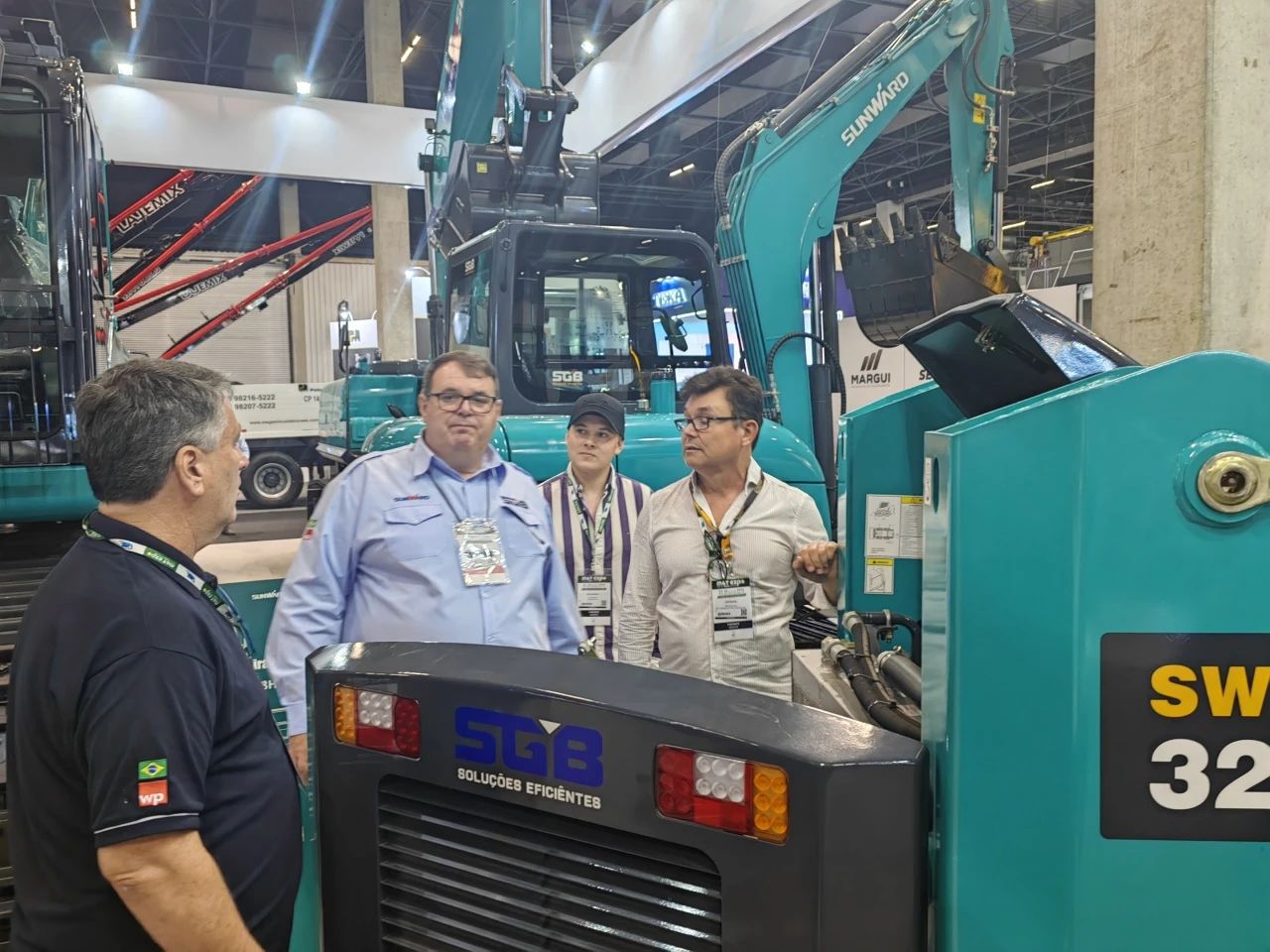 展出装备销售一空！九州ku酷游智能亮相2024巴西矿业展览会！