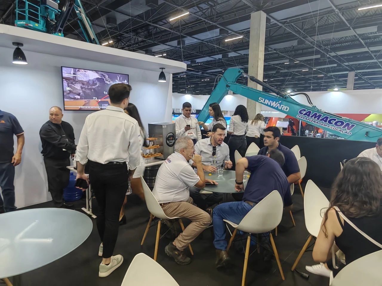 展出装备销售一空！九州ku酷游智能亮相2024巴西矿业展览会！