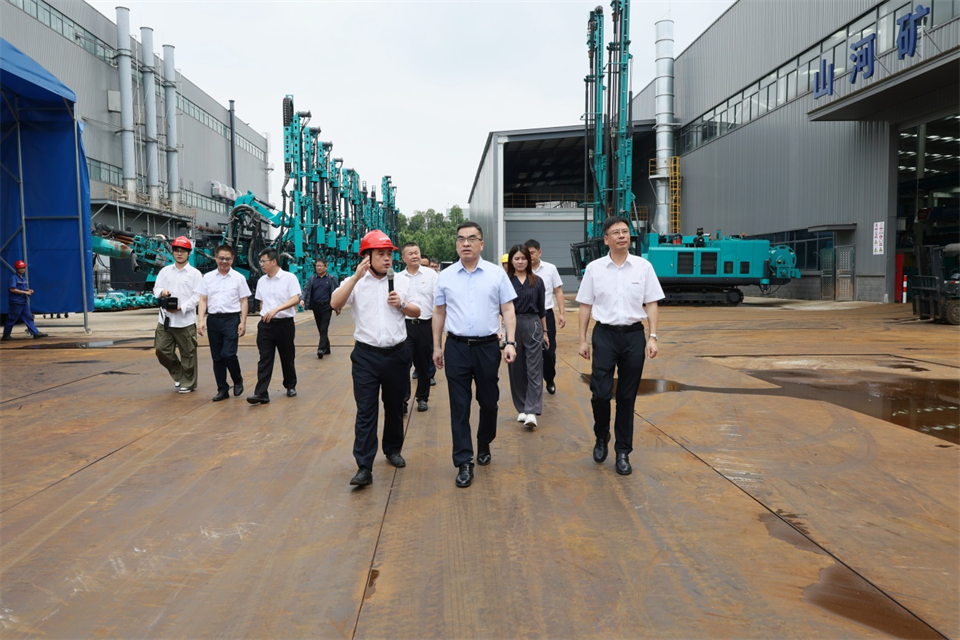 广州工控集团总司理王福铸调研九州ku酷游智能生产谋划事情