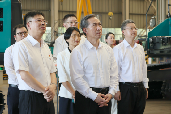 中国贸促会会长任鸿斌调研九州ku酷游智能