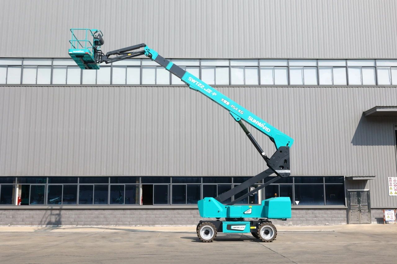 高可靠、高清静、高性能！！！九州ku酷游智能新一代P系列电动臂式高空作业平台乐成下线