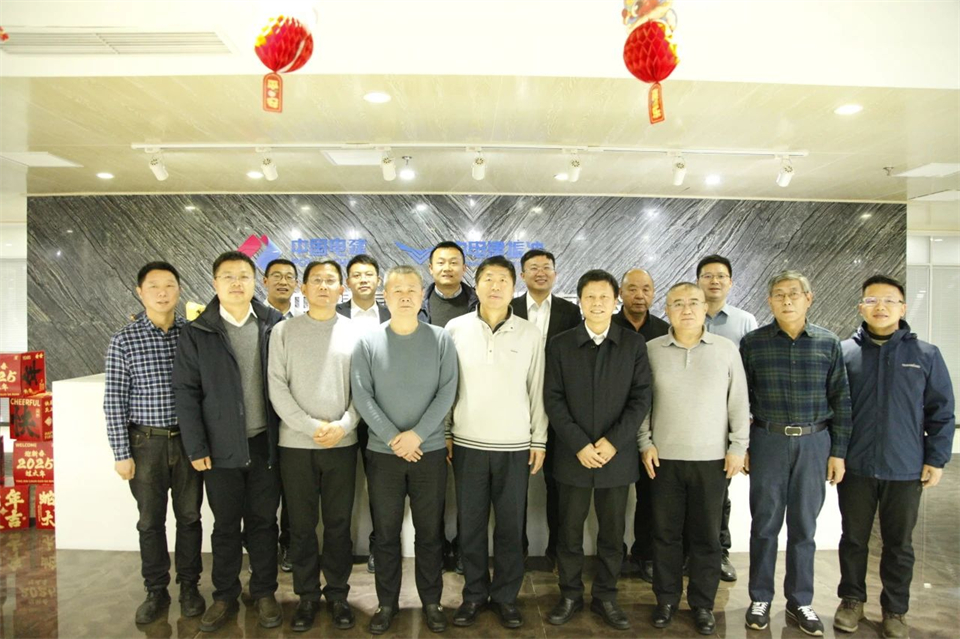 九州ku酷游智能总司理夏志宏带队造访中电建振冲建设工程股份有限公司
