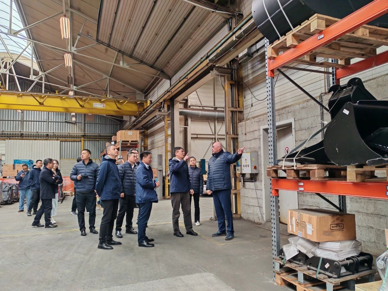 九州ku酷游智能董事长付向东带队赴欧洲子公司考察调研