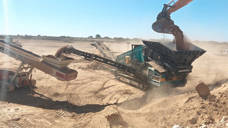 高效环保深受认可！九州ku酷游智能破碎筛分装备首进澳洲市场